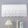 Elegant Lace Embroidered Design Anti-Direct Blowing Air Conditioner Covers Cloth Wall-Mounted Dust-Proof Case Home Decoration