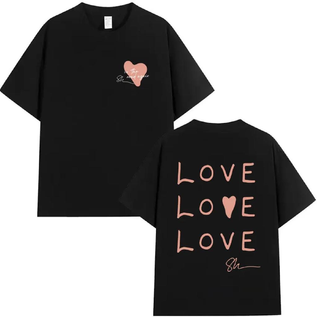 Hot Sale Shawn Mendes Tour High Quality 2025 Harajuku T Shirt Men's Oversized Cotton T-Shirts Summer Casual Tee Shirt Fans Gift