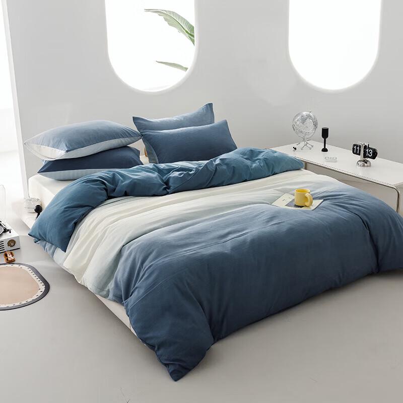 HAYLAN HOME Milk Velvet 4-Piece Bedding Set