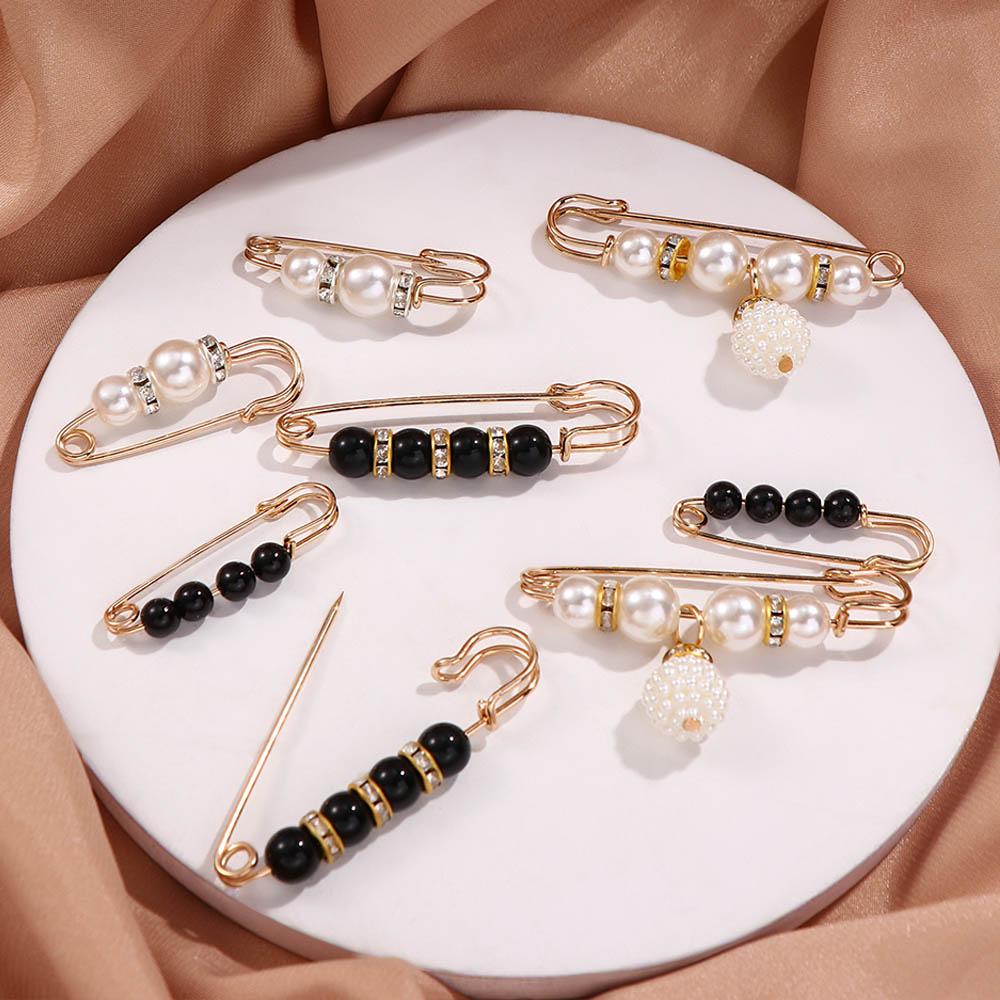 Shawl Clips Jewelry Gift Clothing Brooches Set Waist Pin Brooch Dress Shawl Clips Waistband Pin