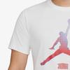 Jordan T Shirts Men's White Crew Neck Moderate Straight Fit (Unisex) T-Shirts DO8905 100