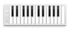 ESI Xkey Air25 MIDI Keyboard and Wireless 25-Key Controller, Ultra-Slim, USB, Bluetooth,