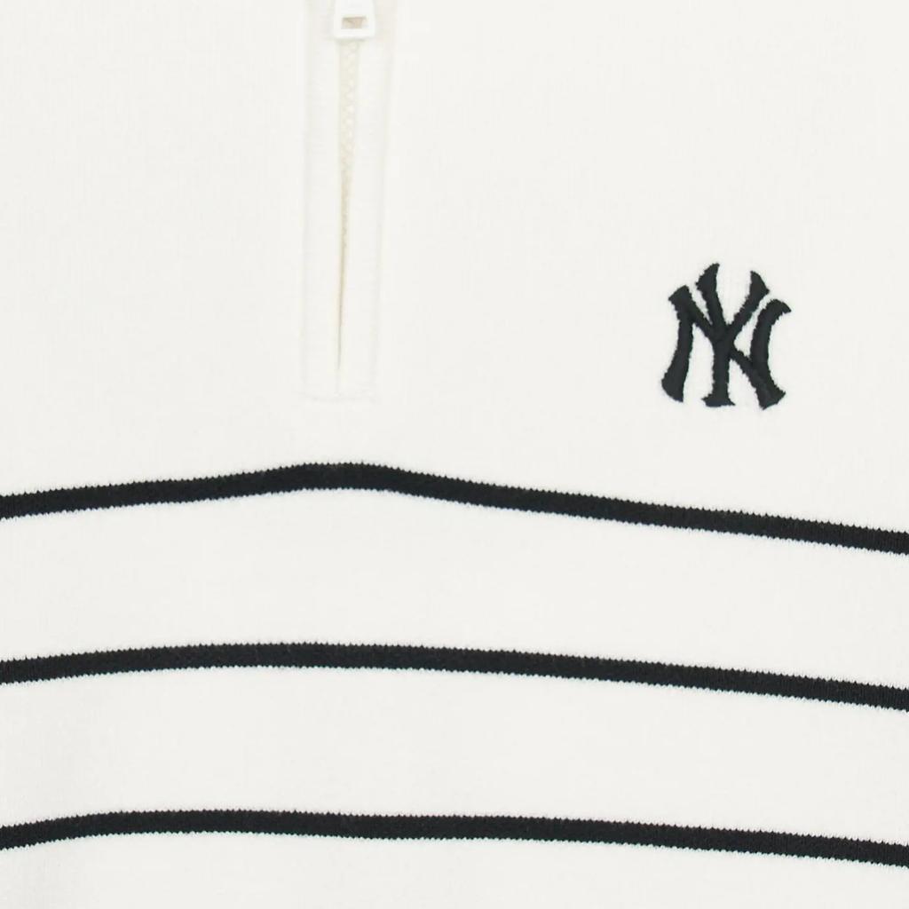 New MLB New York Yankees Knitwear Women's Cream 3FKPV0244-50CRS