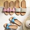 New Cute Fashion Women's Bow Home Slippers