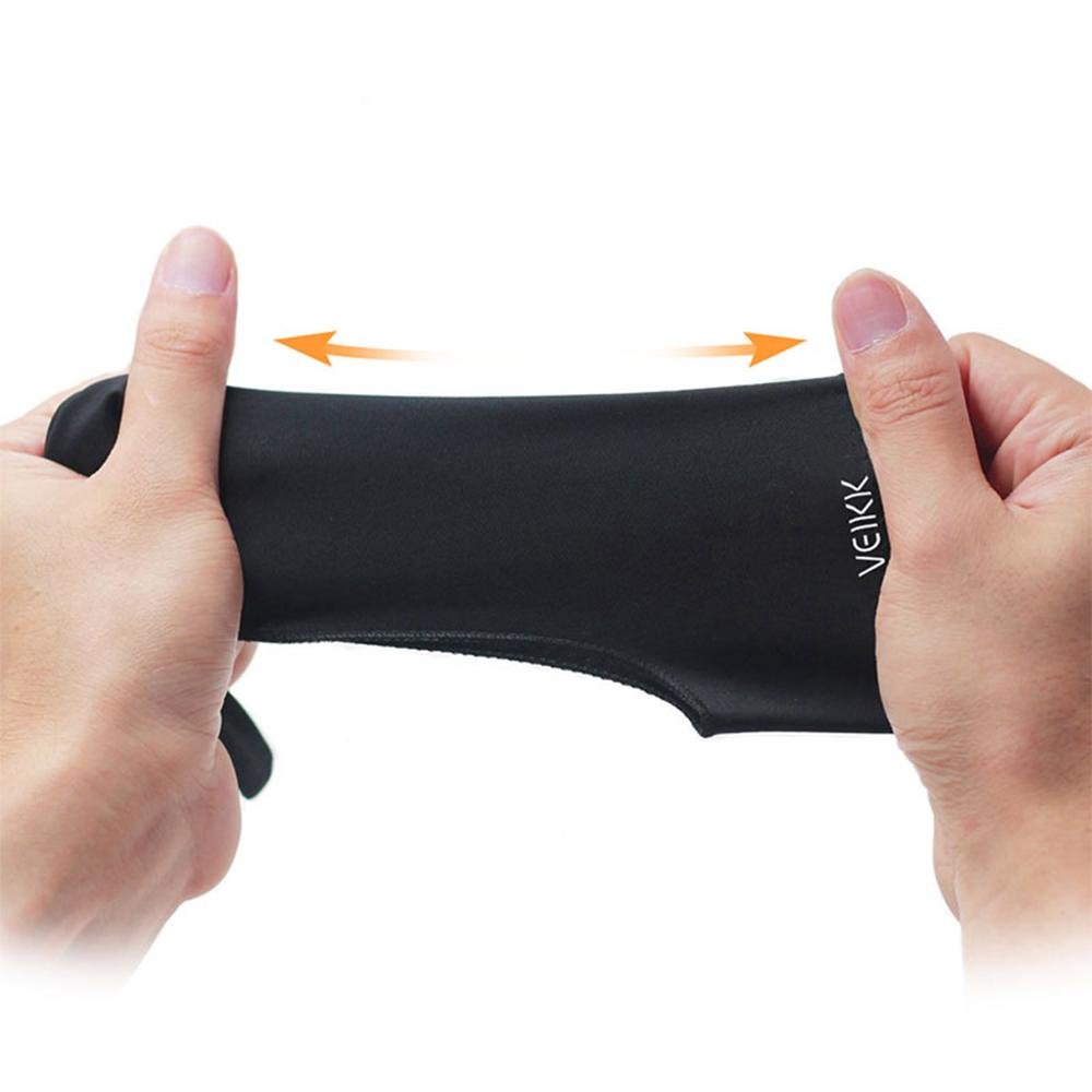 Перчатки для рисования VEIKK Перчатки для рисования двумя пальцами Легкие и мягкие перчатки с защитой от пота для графики VEIKK