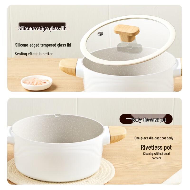 Cooker King Non-stick Soup Pot with Lid