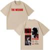 2026 Unisex Vintage Pure Cotton Summer Casual TShirt With THE WEEKND After Hours Til Dawn Album Tour Print TShirt