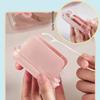 Dustproof Automatic Pop Dental Floss Box Press-on Mini Teeth Stick Case  Men&Women