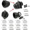 5/10/100 Sets 14 Pin AMP Type 182649-1 206043-1 Auto Sensor Plug Connector for SMEMA Car,14P Plug with Pin