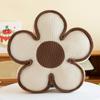 Flower Shaped Chair Cushion Plush Sofa Decor Cushion Multifunctional Flower Pillow  Office