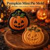 Easy Mini Pastry Maker Kit Pie Press Mold, Hand Cutter for Holiday Baking, Kitchen Utensils Home Baking Halloween Party DIY Dessert Tool, Non-Stick