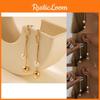 2023 Trend New Asymmetrical Pearl Earrings Gold Design Plated