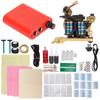 Complete Tattoo Kit Professional Complete Tattoo Coil Tattoo Machine Guns Inks Power Supply Foot