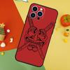 Японская маска Ханя Они Чехол для телефона Для iPhone 17 Pro Max 16 15 14 12 11 13 Pro Max Plus 12 13 Mini 16e 17 Air Cover