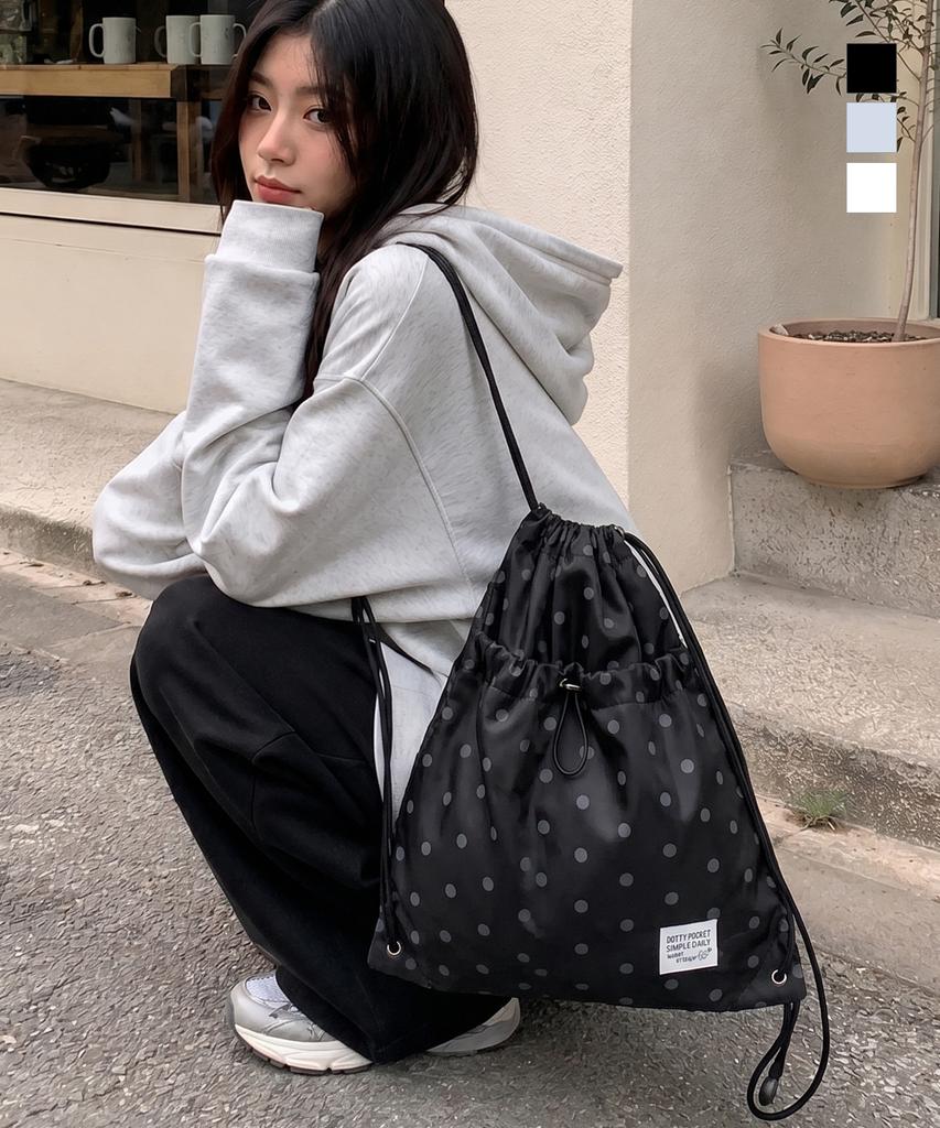 Nuart Studio Сумка-мешок Dottie Pocket Gym Bag String Bag_3 Цвета