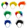 Festival Plumes Hairband For Dance Event Costume Hairband Stage Performances Hairhoop 1920S Theme Event Dressingup Props