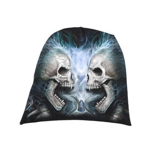 Spiral Direct Unisex Adult Flaming Spine Lightweight Beanie
