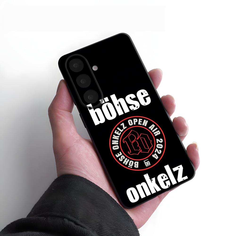 B-Bohse Onkelz Band Phone Case For Samsung S26 S25 Plus S20 S20 Plus S22 Ultra S23 FE S21 Plus S21 Ultra Soft Cover