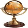 30,48 Cm Antique Brass Globe World Map Nautical Desk Decor Astrolabe Armillary Sphere