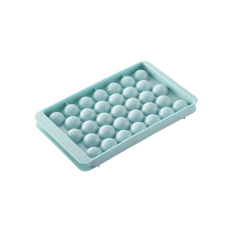 18/33 Cavity Ice Cube Trays Reusable Ice Cube Mold Ice Ball Maker Moldes with Removable Lids Kitchen Bar Accessories