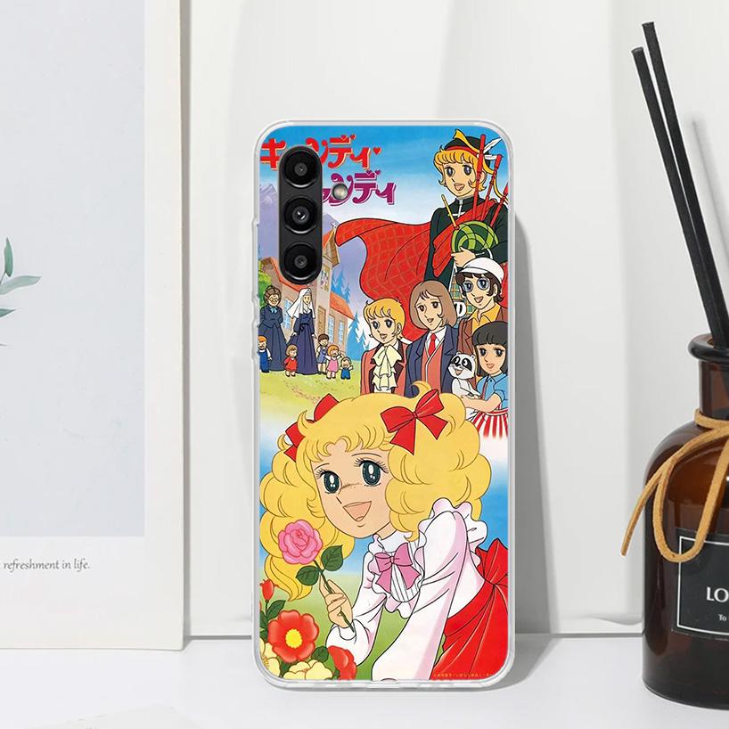 Anime Candy Phone Case For Samsung Galaxy A17 A37 A57 A16 A26 A36 A56 A15 A25 A35 A55 A14 A24 A34 A54 A13 A23 A33 A53 A07 Galaxy