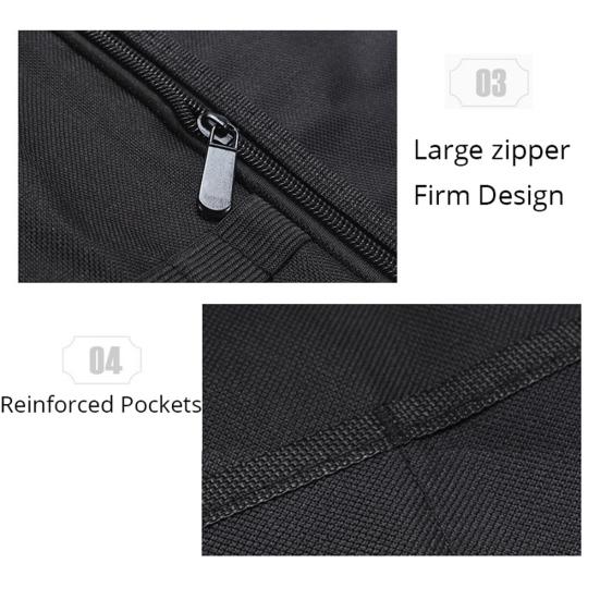 Портативная сумка-органайзер Puntos из ткани Оксфорд, инструменты для ремонта электриков, сумка для хранения в рулонах