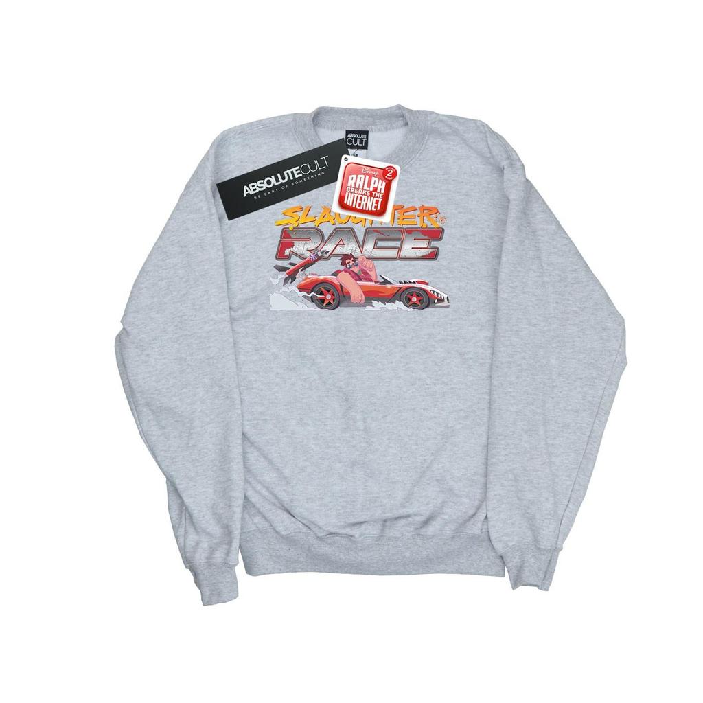 Disney Mens Wreck It Ralph Slaughter Race Sweatshirt