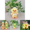 Whimsical Hat-wearing Plush Duck Keychain Soft Toy Ideal For Gifts And Collecting