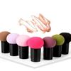 1 Pc Cute Makeup Face Coverup Mushroom Head Sponge Powder Puff Comfortable Hygiene Fashion Cosmetic