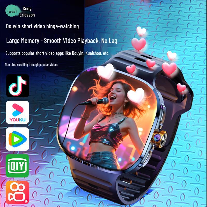 SOAIY 5G Умные часы-смартфон с поворотной камерой и GPS (Китайская версия)