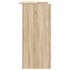 Reception Desk in Sonoma Oak 100 x 50 x 103.5 cm Wood Based Panel