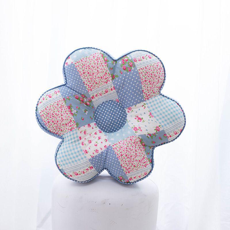 Корейская подушка с цветком сливы: Подушка для сна из 100% хлопка для офиса и спальни