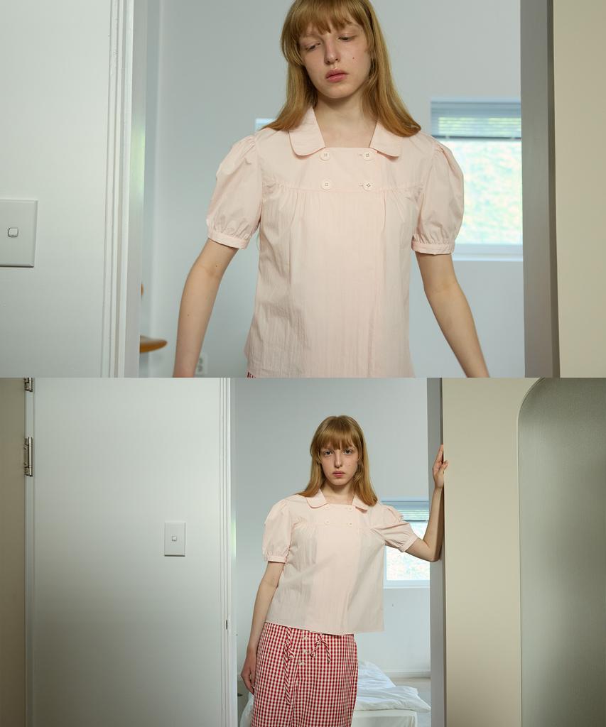 FUNFROMFUN Memoir Blouse, Pink