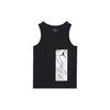 Jordan Essentials Printed Crew Neck Sports Tank Top Men Tops Black FJ2084-010
