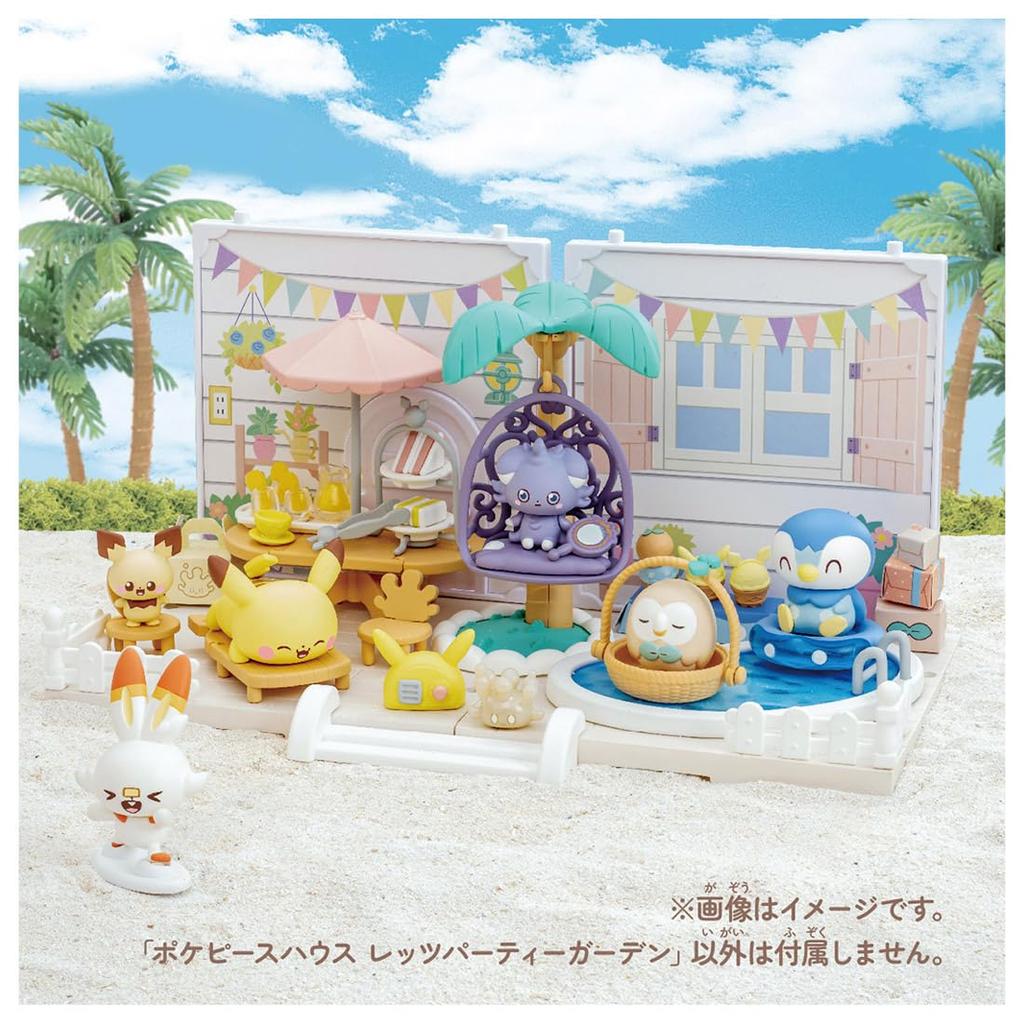 TAKARA TOMY Pokemon PokePeace House Let's Party Garden