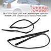 2 шт. Уплотнитель стекла передней двери для HONDA CIVIC EK4 EK9 2-дверный 3-дверный 1996-2000