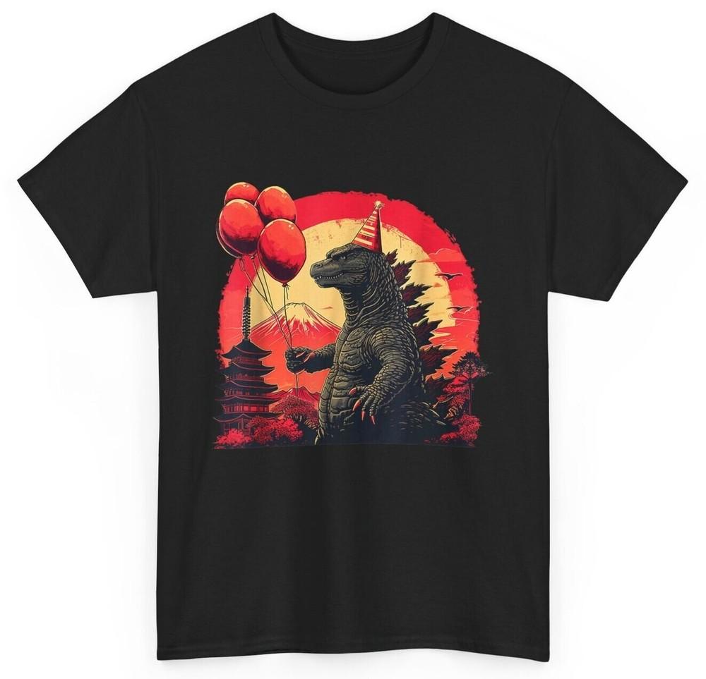 Kaiju Birthday Party Japan Monster Movie Bday Decorations T-Shirt