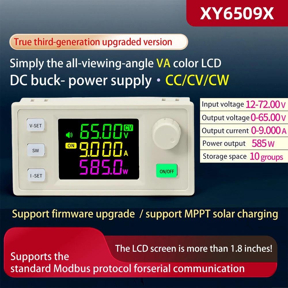 Adjustable CC CV Buck-Boost Converter Power Supply Module 65V 9A 585W for CNC Solar Charging XY6509X