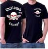 2024 Outlaws MC Men T Shirt Support Outlaws T-shirt Summer Brand Tshirt for Male Cotton Man Tops Sbz5389