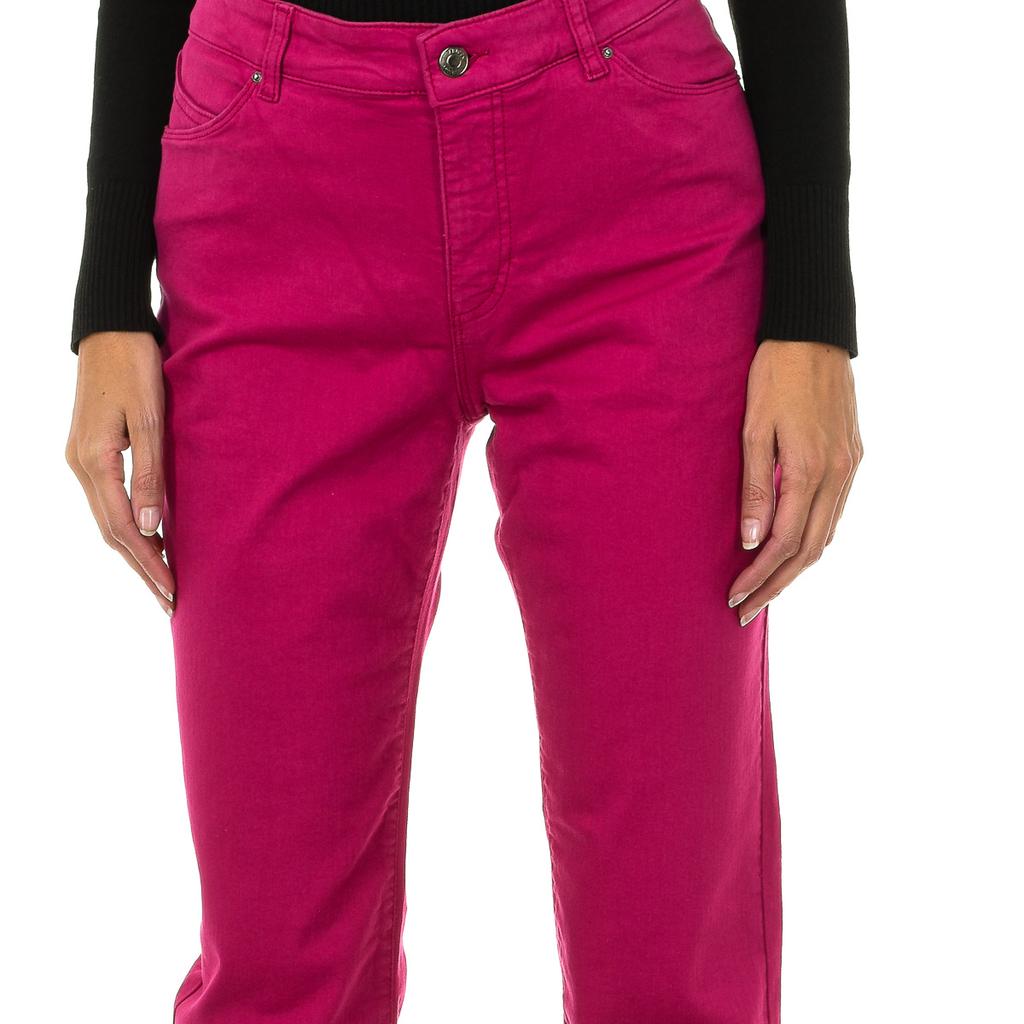 Длинные джинсы из эластичной ткани 6Y5J18-5D3IZ для женщин