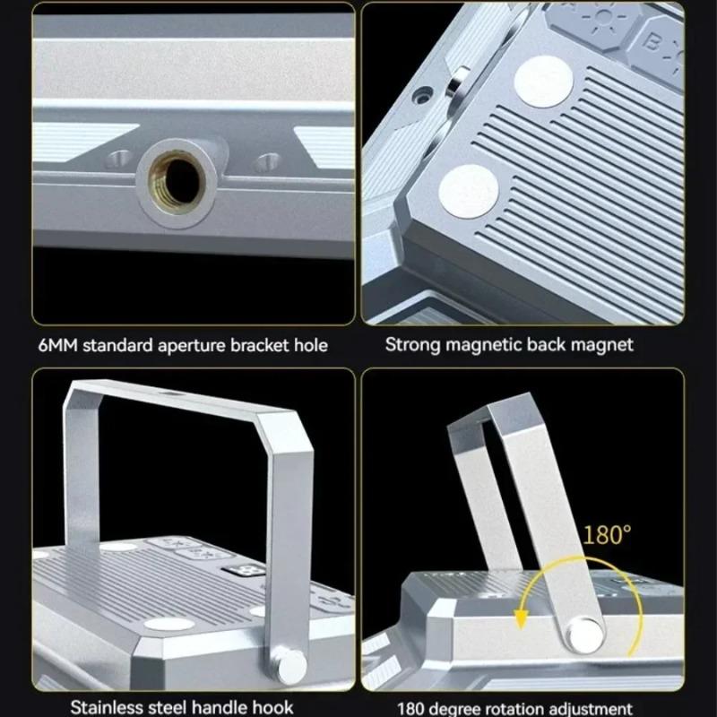 Светодиодный прожектор USB перезаряжаемый прожектор кемпинговый фонарь портативный уличный прожектор мощный фонарь рабочее освещение
