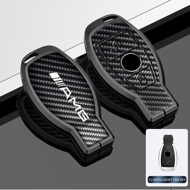 2025 Горячий Чехол-Ракушка из Цинкового Сплава для Брелока Автомобильного Ключа Брелок для Mercedes Benz A C E S G Класса GLA CLA GLK GLC W204 463 176