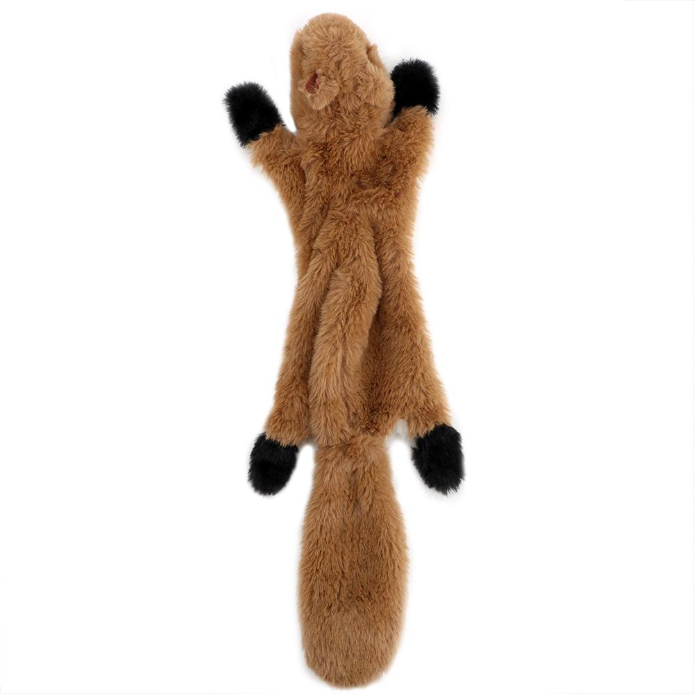 Squeak Pet Squeaky Whistling Involved Squirrel Dog Toys Squirrel Raccoon Fox Skunk Animal Plush Toy New Cute Plush Toys
