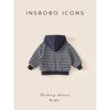 Insbobo Boys' Sweatshirt 2025 Autumn and Winter New Style Kidsren's Fleece-Lined Clothes Baby Warm Tops Winter Kidsren's Clothing
