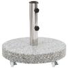VidaXL Parasol Base Granite 30 Kg Round Grey