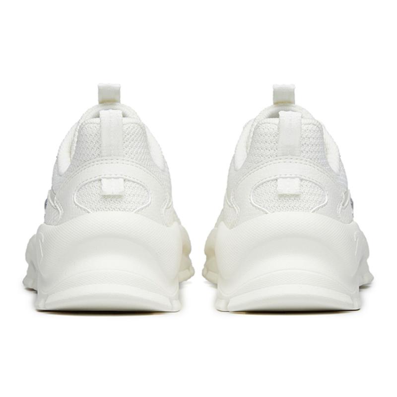 Anta Life Collection Повседневная обувь Женские низкие кеды Цвет: Слоновая кость Белый/Серебристый 922238832-2