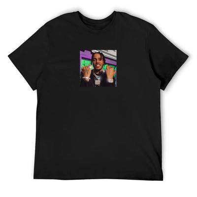 Футболка AJ Tracey аниме быстросохнущая индивидуальные смешные футболки мужские