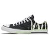 Chuck Taylor All Star Удобные низкие кеды из парусины Унисекс Кеды Черный Белый Зебра 167667C