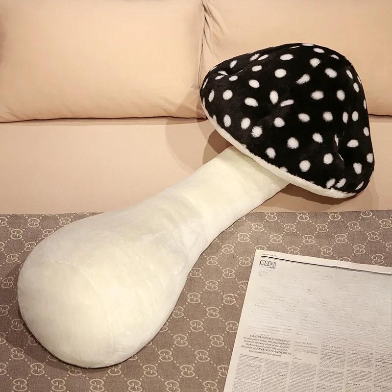 Мягкие грибы, плюшевые игрушки, большой размер, обнимающаяся подушка, мягкие растения, грибной стиль, пледы для сна, куклы, подушка для спины, домашний декор