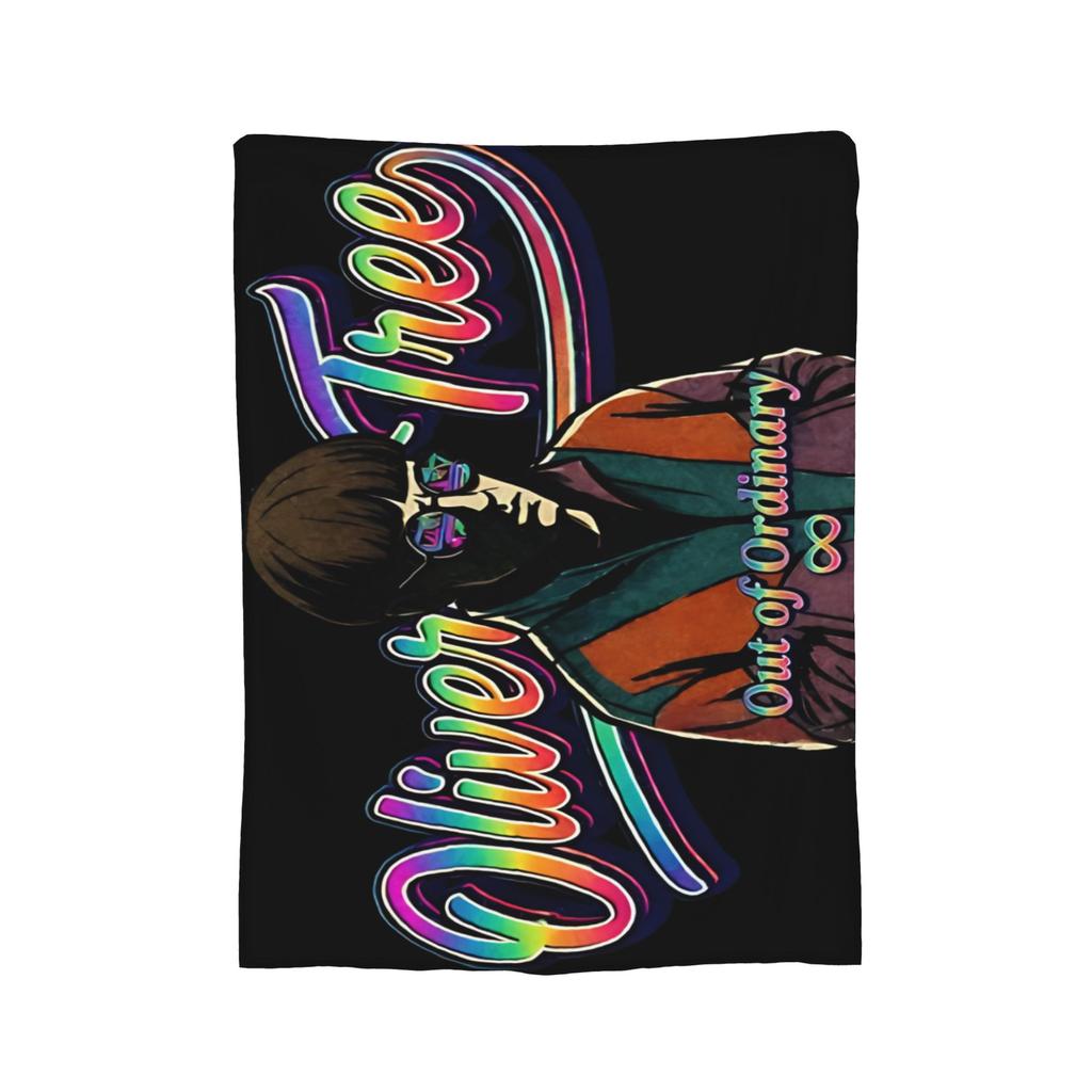 In loving memory OT Oliver Tree Blankets Flannel Funny Warm Throw Blanket for Chair Covering Sofa Winter